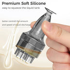 Minoxidil Applicator, Quick Efficient Apply No Messy Hair Serum Applicator Small Minoxidil Applicator Tool, Hair Applicator Bottle Minoxidil Brush Scalp Applicator Comb Dedicated to Minoxidil