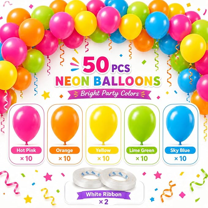 Rainbow Balloons - Image 2