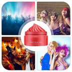 Hair Color Wax - 30ml Temporary Washable Hair Dye, Style and Color Easily for Women Men Teens and Kids, Styling Cream for Parties Cosplay Halloween, Vibrant Fun Colors Easy to Apply Wash
