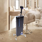 3-In-1 Nano Hair Steamer for Deep Conditioning Nanoscale Spray Negative Ions Blue Light & Intelligent Heating for Hair Scalp Care, 5 Gears, Height Adjustable, 360° Telescopic Bracket, Removable Nozzle