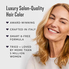 Madison Reed Radiant Hair Color Kit - 9N Medium Neutral Blonde (Nocera Blonde), Dimensional Gray Hair Blending Permanent Hair Dye, PPD-Free & Ammonia-Free, 1 Pack