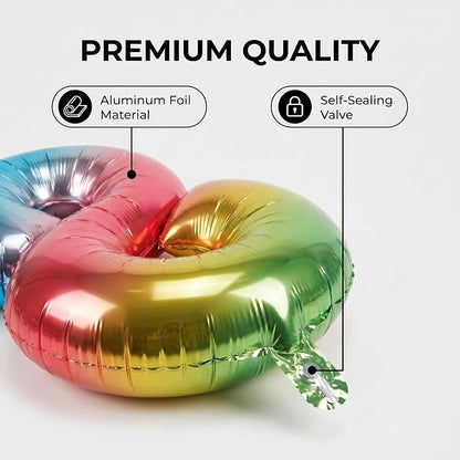 Number 10 Balloon Foil Mylar Balloons - Image 7