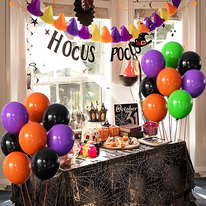 Halloween Party Balloons Set, Halloween Party Decorations - Image 2