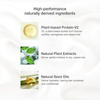 GK HAIR shampoo & Conditioner set Travel size with Hair serum -Color Safe Shampoo & Conditioner Made with Aloe vera, Parki Butter - Free of Parabens & Phthalates Sulfate, (3.74 Fl Oz)