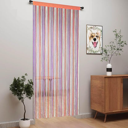 YIIBAII Door String Curtains Fringe Door Curtains - Image 3