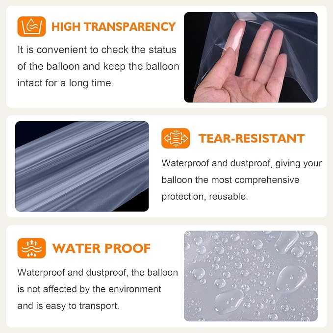 Kedixies 2 Pack Balloon Transport Bags – Extra Large 98.4 x 59 Inch Reusable - Image 5