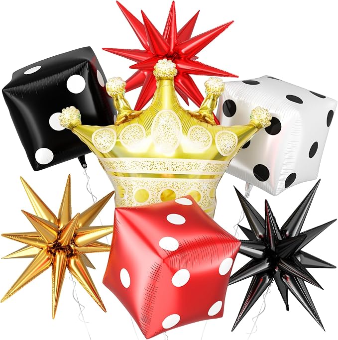 Casino Theme Party Decorations Set by Paeyeq