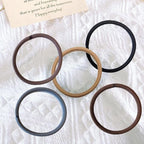 Multi-color Hair Ties Hair Elastics Rubber Bands No Damage for Thick and Curly Hair Long-Lasting Braids Ponytails Holders All Hair Types Pain-Free Hair Accessories for Women or Men 50 PCS 4MM