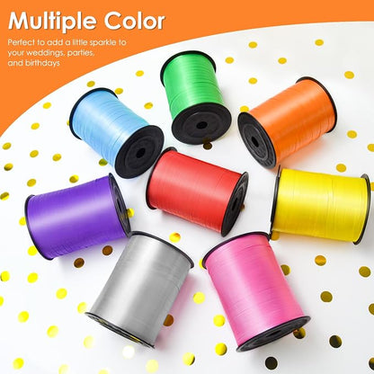 Orange Curling Ribbon, Balloon String 500 Yard - Image 5