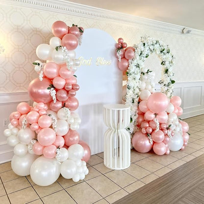 Pearl Pink Balloons for Wedding Bridal Shower Baby Shower Decorations | 60Pcs - Image 7