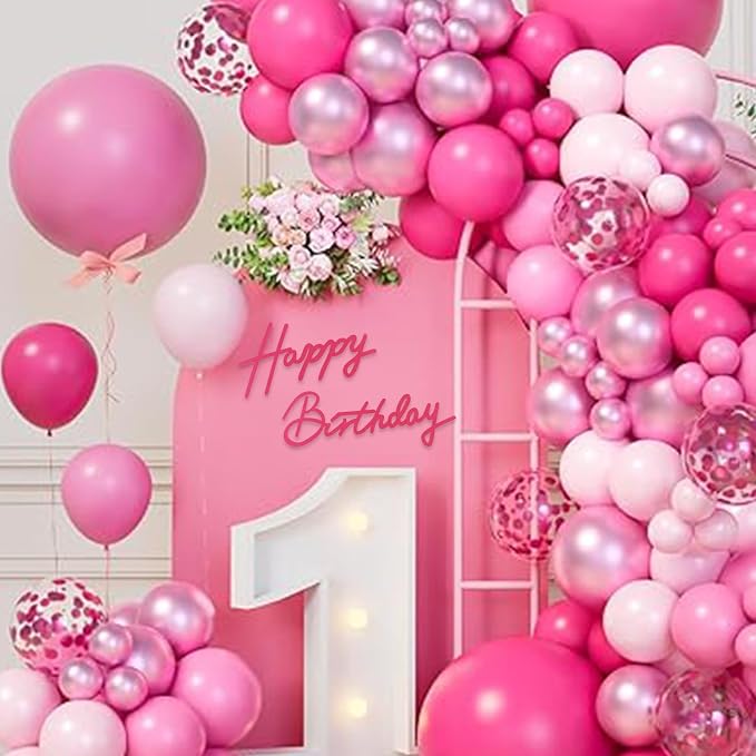 TONIFUL Happy Birthday Sign for Backdrop - Image 4
