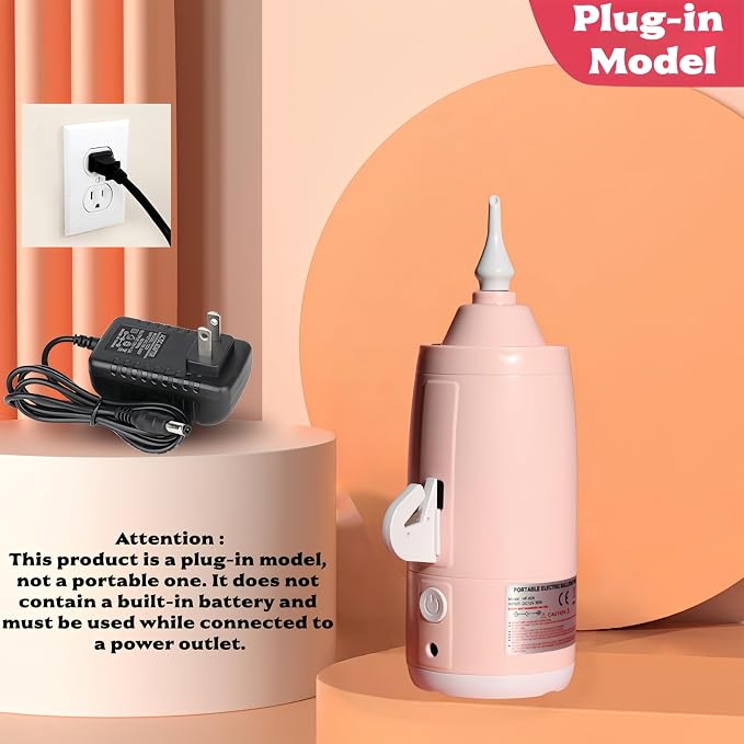 Electric Magic Balloon Pump, Electric Air Inflator Party Air Blower Pump - Image 7