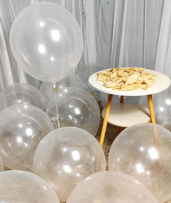 90 Pack Clear Balloons 18 Inch Clear Balloon - Image 6