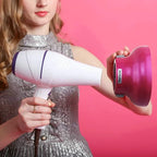 Hairizone Universal Hair Diffuser Adaptable for Blow Dryers with D-1.7-Inch to 2.6-Inch for Curly or Wavy Hair, Roseo
