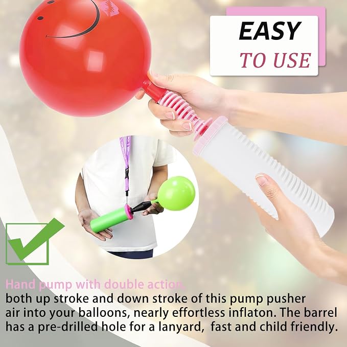 Balloon Pump Hand, Two-Way Dual Action, High Efficiency Manual Balloon Pump - Image 7