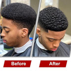 2 Pcs Afro Twist Set: Upgrade Hair Sponge and Comb for Men/Women Curls, Barber & Personal Styling