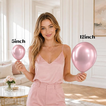 Metallic Pink Balloons - Image 6