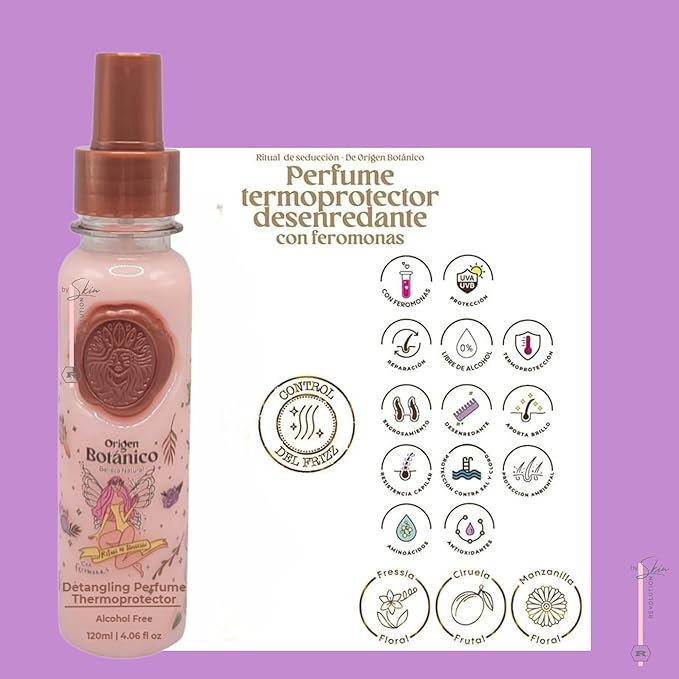 Ritual Botánico Keratina Orgánica | Treatment to Straighten, Repair and Relax Hair | Natural, Organic & Vegan | Product of Colombia | Perfume Termoprotector, 120ml/4.05 Fl Oz (2 Count)