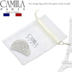 Camila Paris CP3203 French Hair Clip for Women With Thick, Long, Curly, or Wavy Hair - Girls Claw Jaw Clips, Durable Styling Big Claw for Strong Hold, No Slip Grip - Made in France