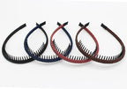 teeth comb headbands for women with hair hairbands fashion hair accessories Non-slip head bands ladies (4 color)