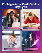 RENPHO Eyeris 1 Eye Massager with Heat, Christmas Birthday Gifts for Women Men Mom Dad Her Him, FSA Eligible HSA Eye Mask for Migraine, Smart Sleep Mask for Dry Eyes Relax, Reduce Strain