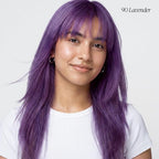 Adore Semi Permanent Hair Color (090 Lavender) | Vegan & Cruelty-Free Purple Hair Dye | No Ammonia, No Peroxide, No Alcohol | 4 Fl Oz Each (Pack of 2)