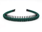 Women's Fashion Headbands Hair Accessories for Women Non-slip Braided hair bands Comfy tooth comb Hair Hoop (4 color)