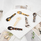 Small Hair Pins, French Hair Sticks for Fine Hair, Dark Tortoise Pattern, Fine Hair Accessories，