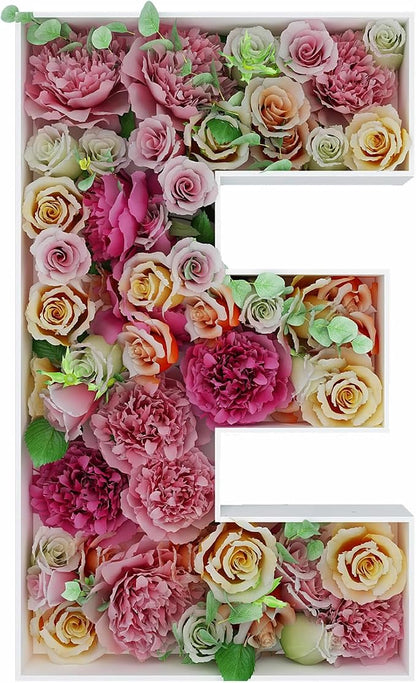 2FT Letter E Mosaic Balloon Frame Letter DIY Fillable Letters Kit by JW+Passion+-+Premium+Quality%2C+Made+With+Passion
