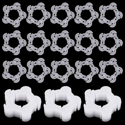 100 PCS Reusable Balloon Clips, Plastic Balloon Arch Connectors | Clear Balloon by Unknown