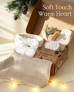 Coralogo Natural Spa Gift Baskets - Natural Pampering Spa Set, Self-Care Get Well Soon Basket,Thank You Gifts, Unique 11pcs Gift Set for Birthday Christmas Valentines Day Mothers Day