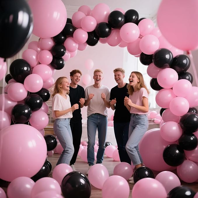 Pink Balloon Arch Kit 111Pcs 18 12 5 Inch Latex Party Balloons Garland - Image 8