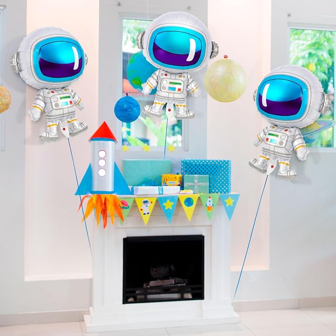 6 Pcs Astronaut Balloons for Kids - Image 3