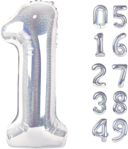 Laser Silver 1 Balloon by IWERP