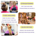 Hair Brush Set for 3a,4c,Wig/Thick/Wavy/Curly/Slick Back Hair Brushes,Rat Tail Combs,8-Row,Edge Brush,For Detangling,Braiding,Teasing,Parting,Styling,Kids,Girls,women(Purple)
