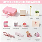 Spa Gifts for Women, Gift Basket, Self Care Gifts Birthday Gifts Christmas Gifts Get Well Soon Gift Baskets Relaxation Gifts for Women Mom Wife Grandma Her Sister Friends Teacher