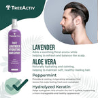 Nourishing Hair Growth Spray for Men and Women Hair Thickening Spray with Biotin Lavender Oil & Silk Amino Acids Lightweight Daily Leave-In Formula for Fuller Softer Hair, 8 fl oz