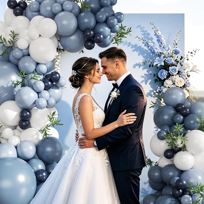 Navy Blue Balloon Arch Kit for Blueberry Baby Shower Birthday Decorations | - Image 5