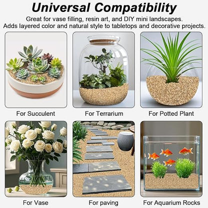 Succulent and Cactus Gravel Pebbles, Landscaping Pebbles, River Rocks, Garden - Image 7