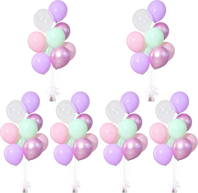 Iridescent Balloon Weights Pack of 6 - Image 7