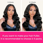 Lashey Seamless Clip in Hair Extensions Remy Human Hair Extensions, 110g 7pcs Body Wave Natural Black Clip in Hair Extensions 100% Real Soft Human Hair Natural Black Human Hair Extensions 14 Inch
