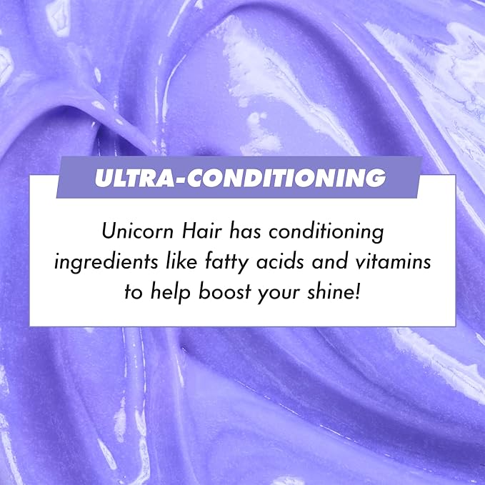Lime Crime Pastel Colored Unicorn Hair Tint, Cloud (Periwinkle Blue) - Damage-Free Semi-Permanent Hair Color Conditions & Moisturizes - Temporary Hair Dye Kit Has Sugary Citrus Vanilla Scent - Vegan