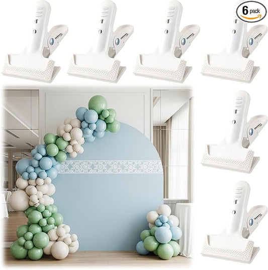 LemonRoad 6 Pack 4.13 Inch Balloon Arch Clips by Unknown