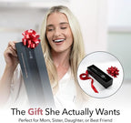SRILabs StyleQ Flat Iron Hair Straightener Styler - GraphFlow Techonology, Negative Ions, Infrared Light Therapy, 12 Heat Settings for Straight, Smooth, Waves and Curls: All Hair Types
