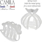Camila Paris CP3632 French Octopus Hair Clip, Large Hair Clips for Thick Hair, Big Hair Claw Clip for Long Hair, Durable Girls Hair Clips for Women for Wavy Hair, Strong No-Slip Grip. Made in France