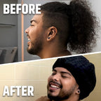 Black Shower Cap for Men