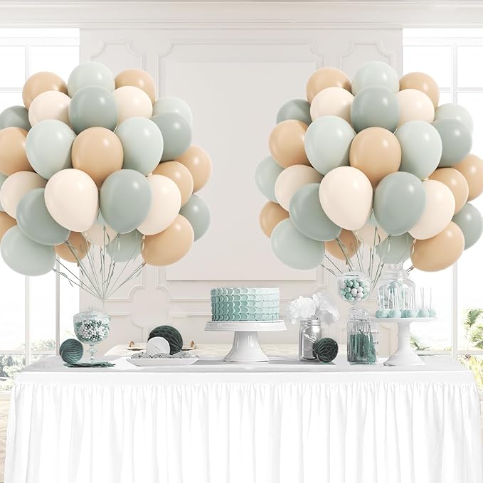 60pcs Neutral Balloons 12inch - Image 7