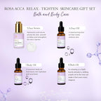 Lavender 23 Pcs Facial Skin Care Set, Luxury Bath and Body Gifts for Women, Spa & Self-Care Gifts, Peptide Sheet Mask, Eye Mask, Present, Birthday, Christmas, Valentines, Mother Day, Bridal Shower