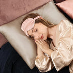Adubor 100% Silk Pillowcase - Mulberry Silk Pillow Cases, 23 Momme 6A Grade Fibers, Silk Pillow Case for Hair and Skin Health, with Hidden Zipper (Queen 20''x30'', Apricot, 1PC)