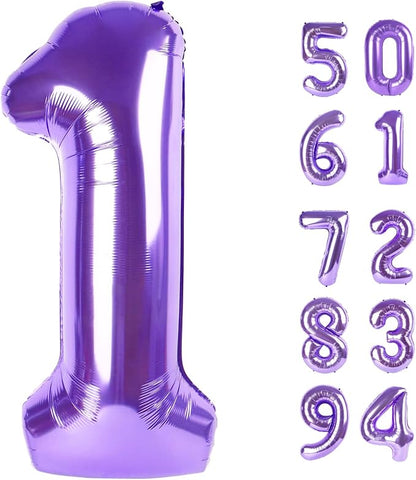 Purple 1 Balloon by IWERP